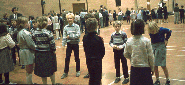 Aynho C E School dancing at the Brackley & District Primary Schools 